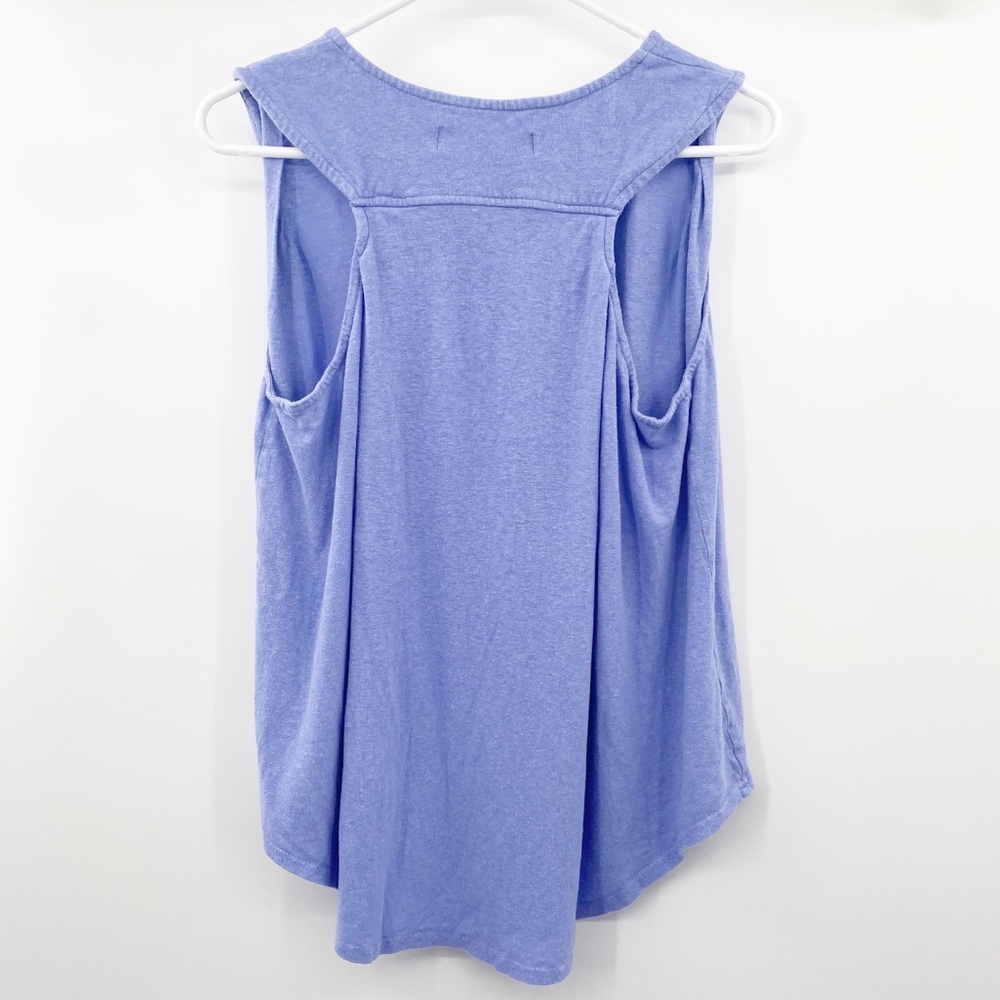 FREE PEOPLE BEACH I Tank Top Purple Lavendar Medium - Picture 3 of 10